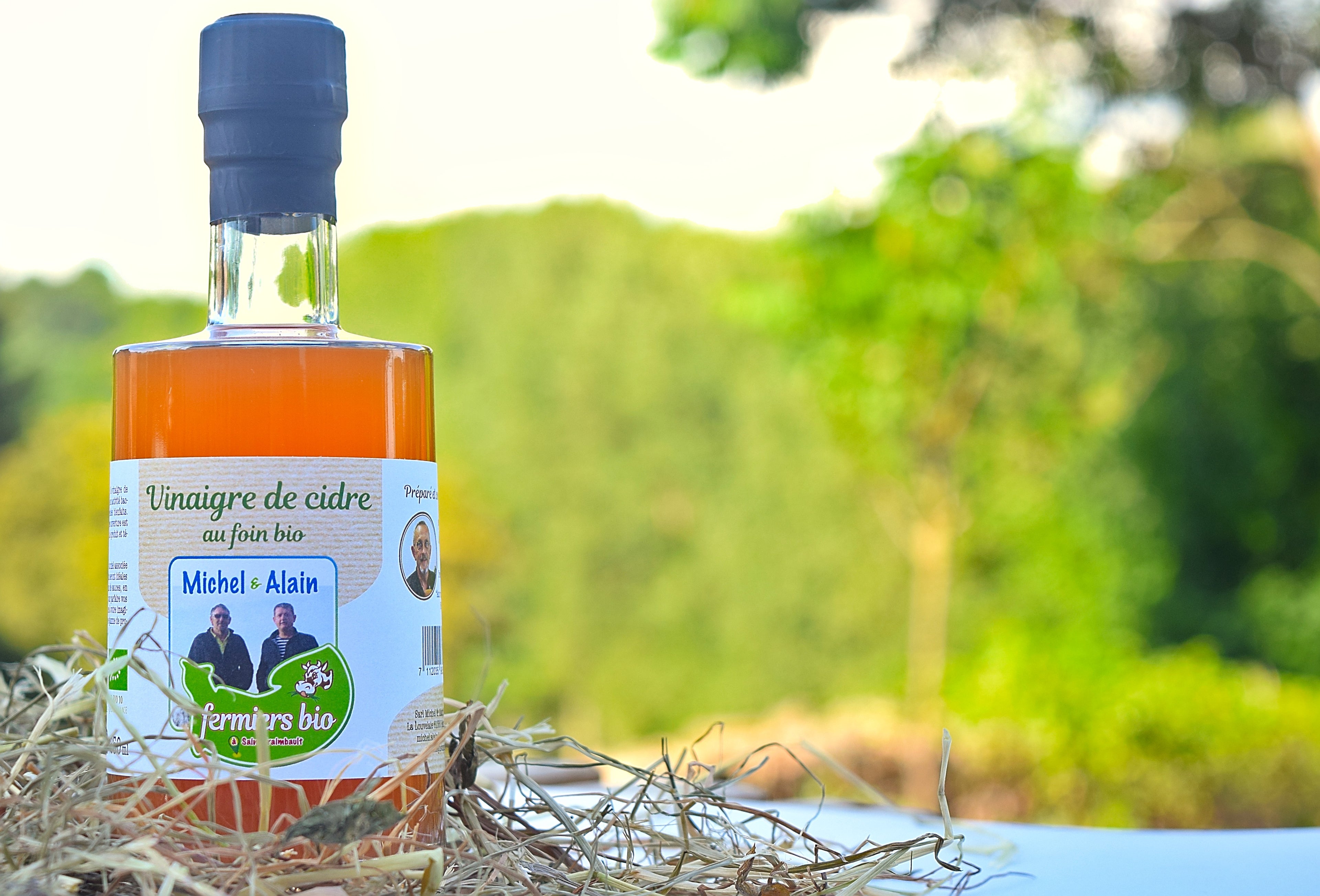 Vinaigre de cidre au foin - 250 ml