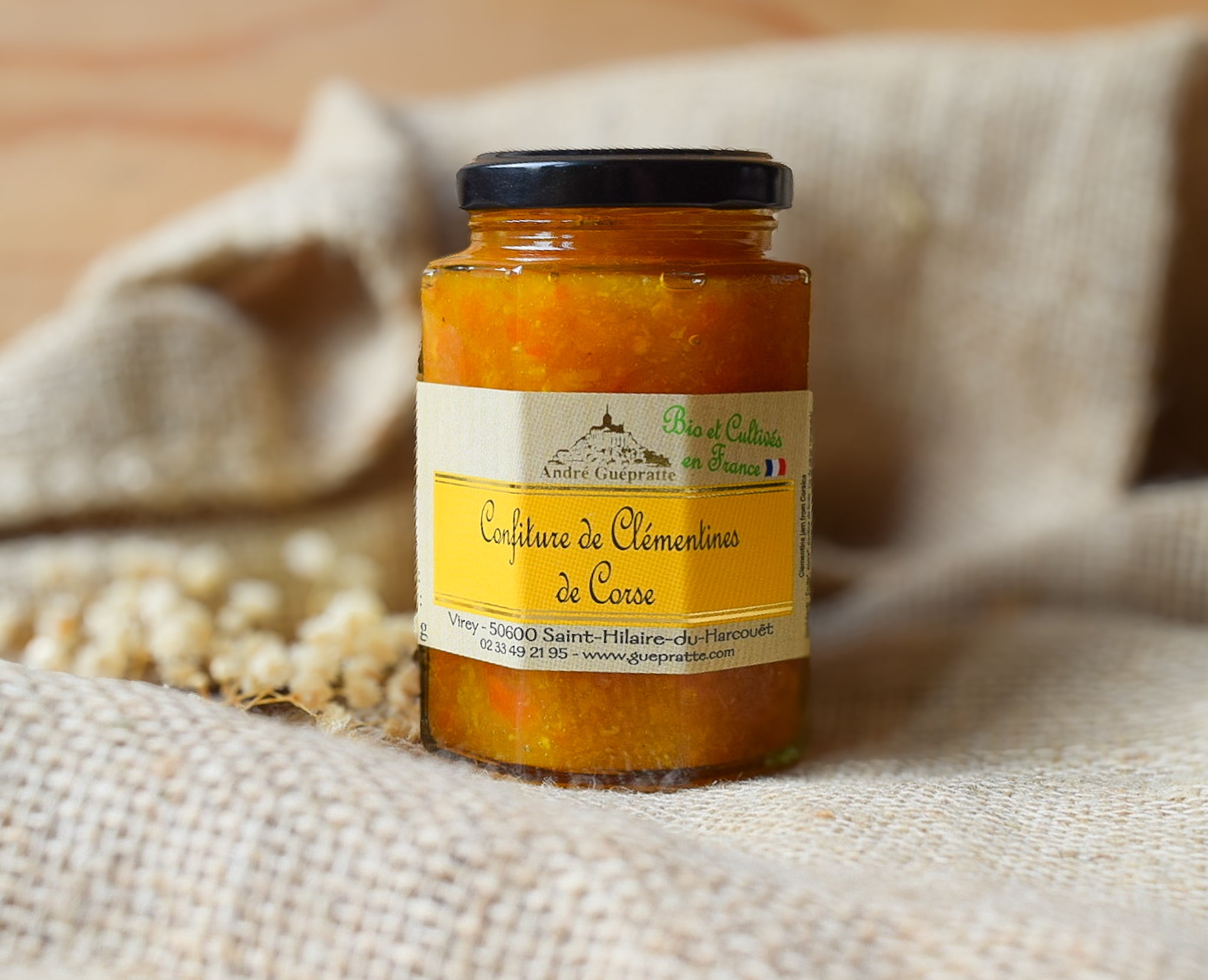 Confiture de Clémentines de Corse Bio - 330g