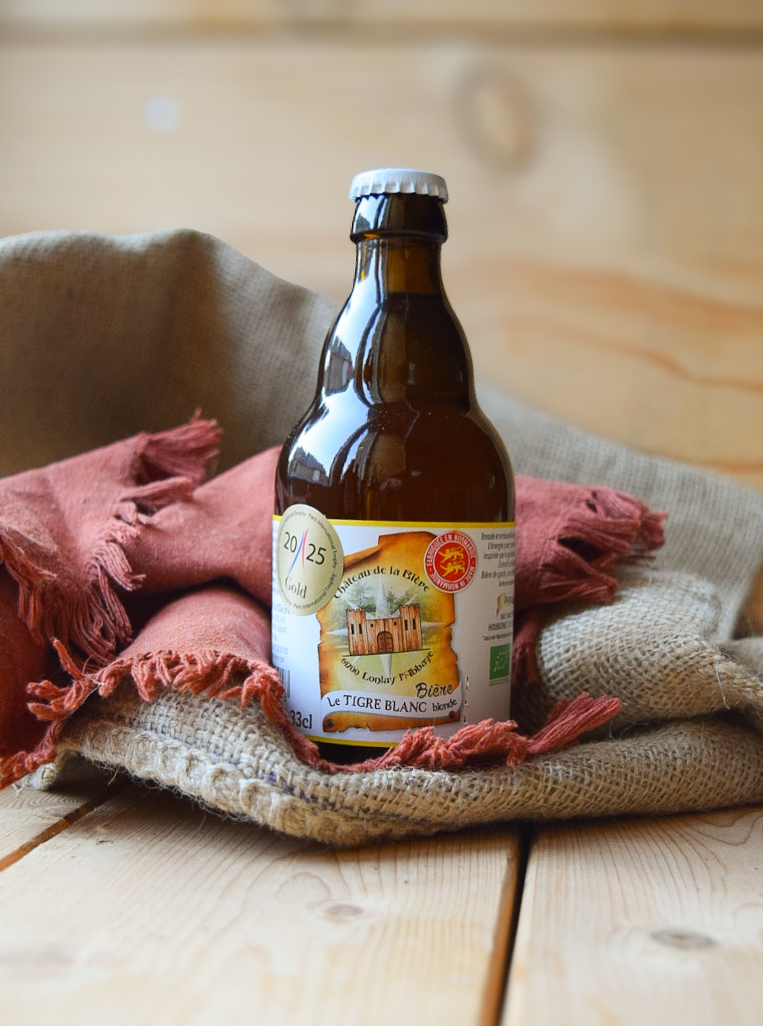 Bière Blonde LE TIGRE Bio