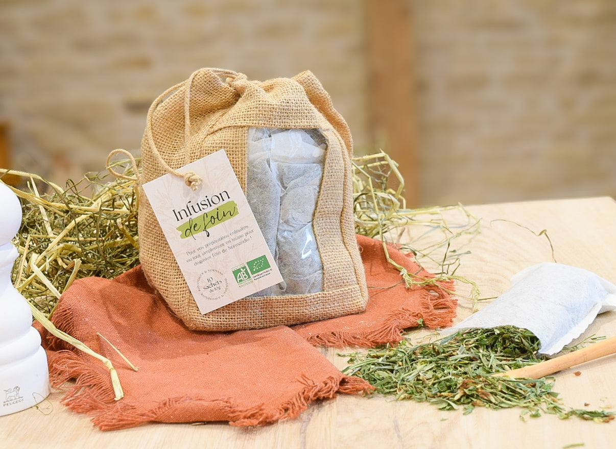 Foin pour infusions - 10 sachets de 10g