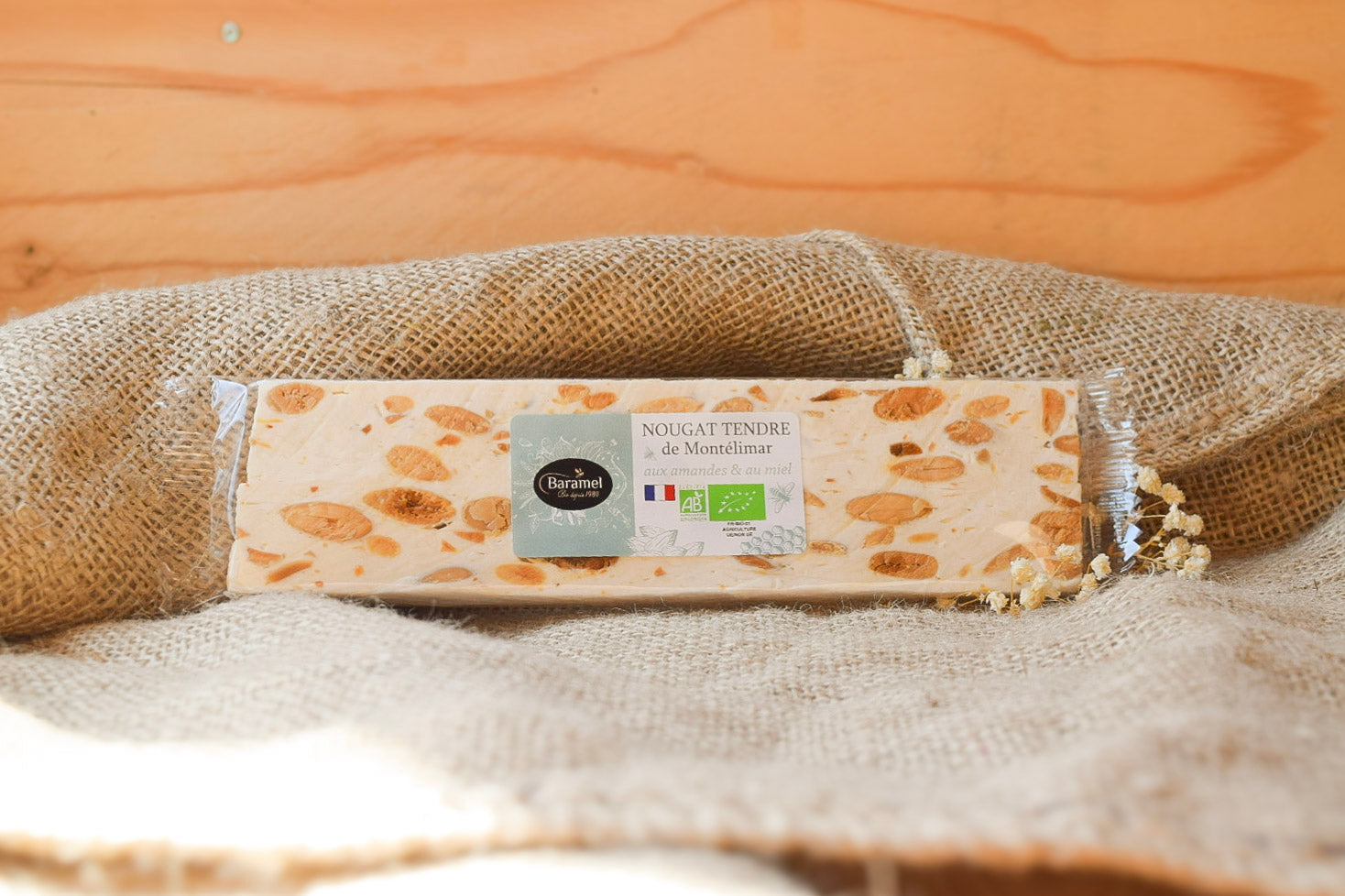 Nougat tendre de Montélimar Bio - 100g