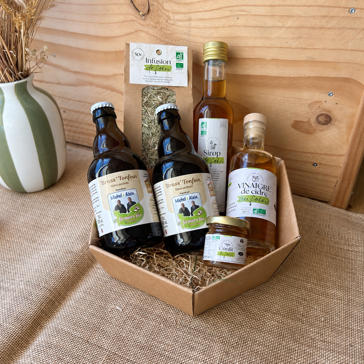 Coffret Foin & Papilles