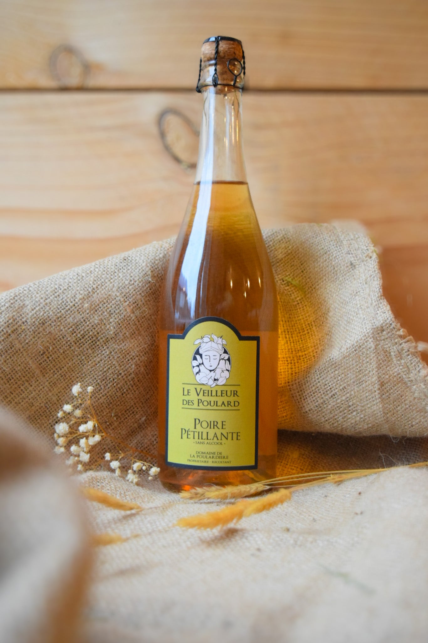 Poire pétillante Bio - 75 cl