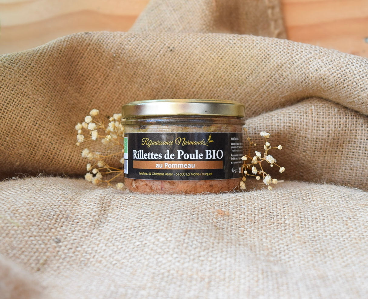 Rillettes de poule au Pommeau – Réjouissance Normande