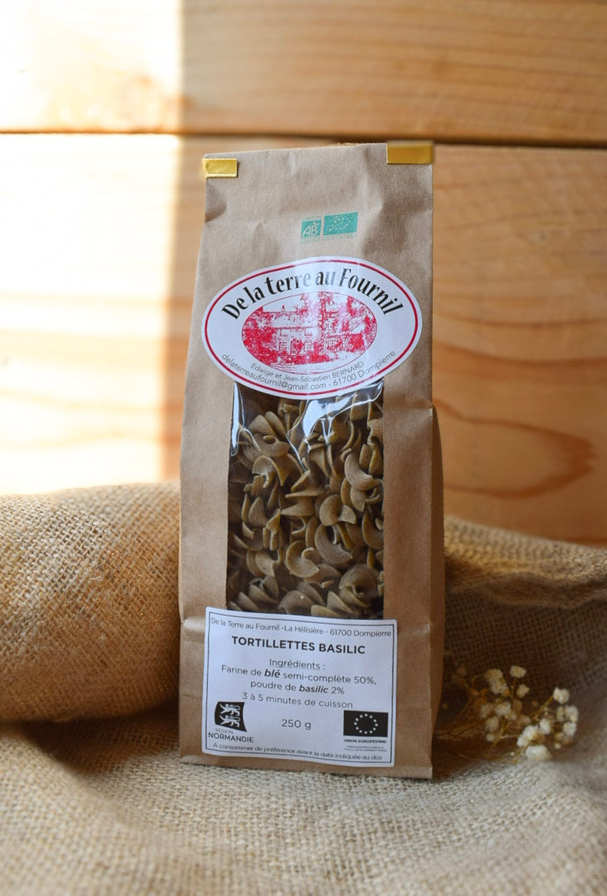 Tortillettes Basilic Bio - 250g